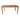Billund havebord i teak, 150x90 cm