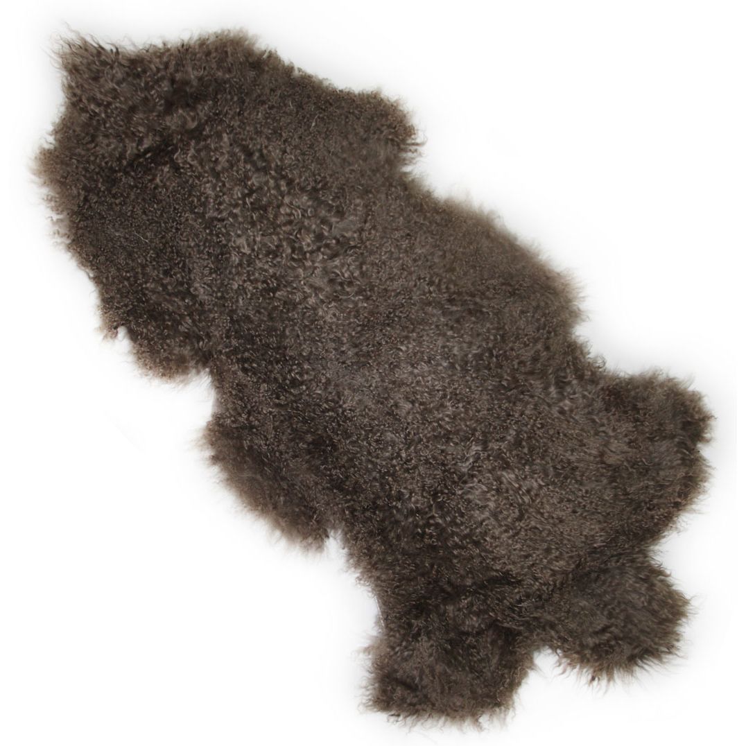 Hasmark tibetansk lammeskind - brun